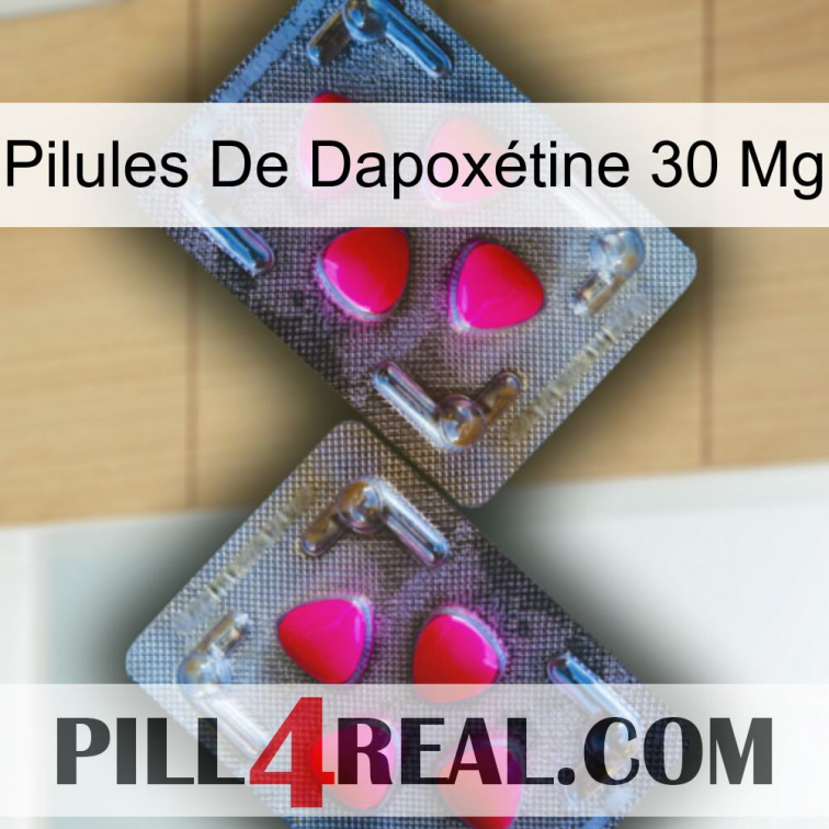 Pilules De Dapoxétine 30 Mg 15